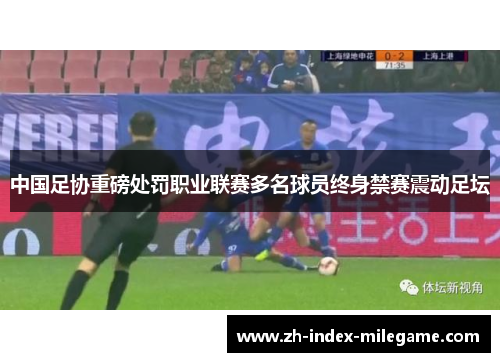 中国足协重磅处罚职业联赛多名球员终身禁赛震动足坛